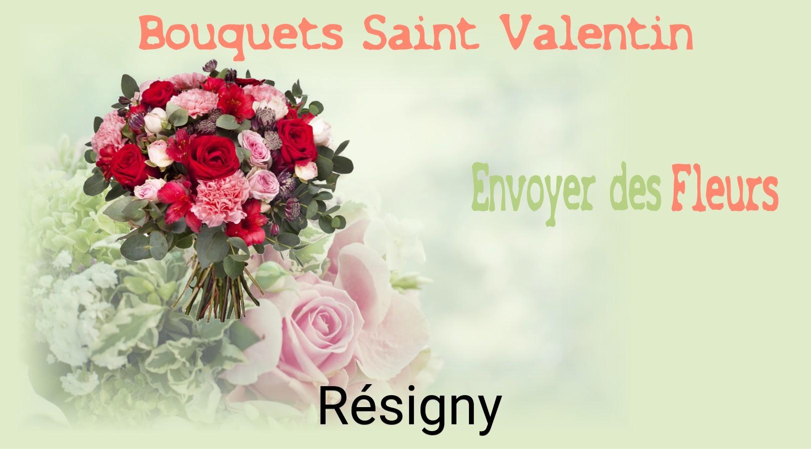 Roses de Saint-Valentin livrées à Résigny